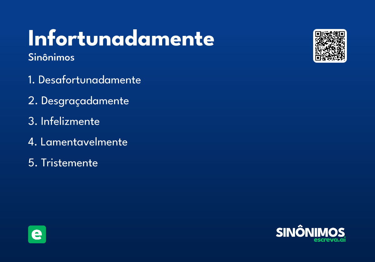 infortunadamente