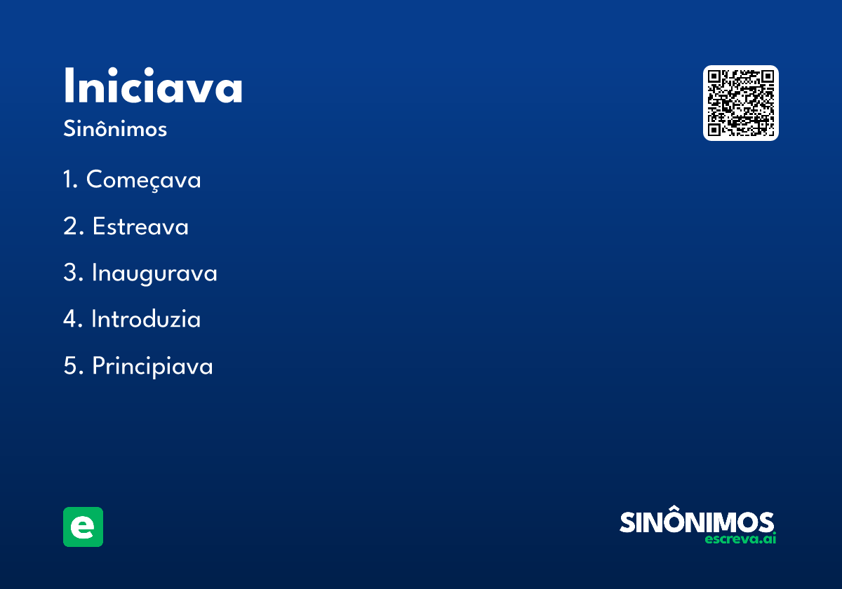 iniciava