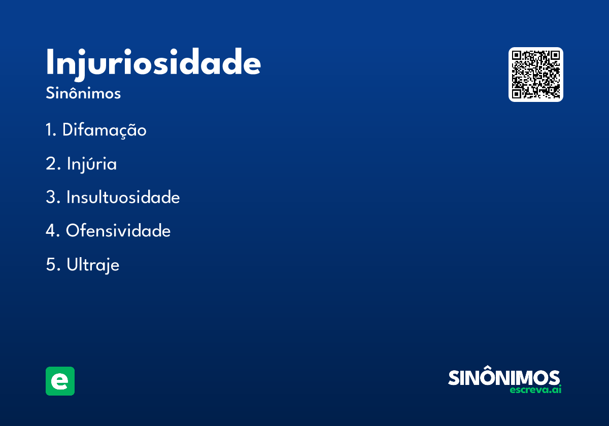 injuriosidade