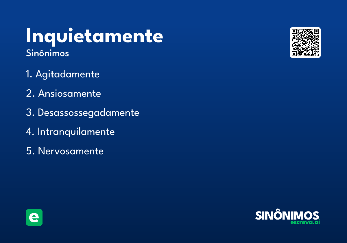 inquietamente