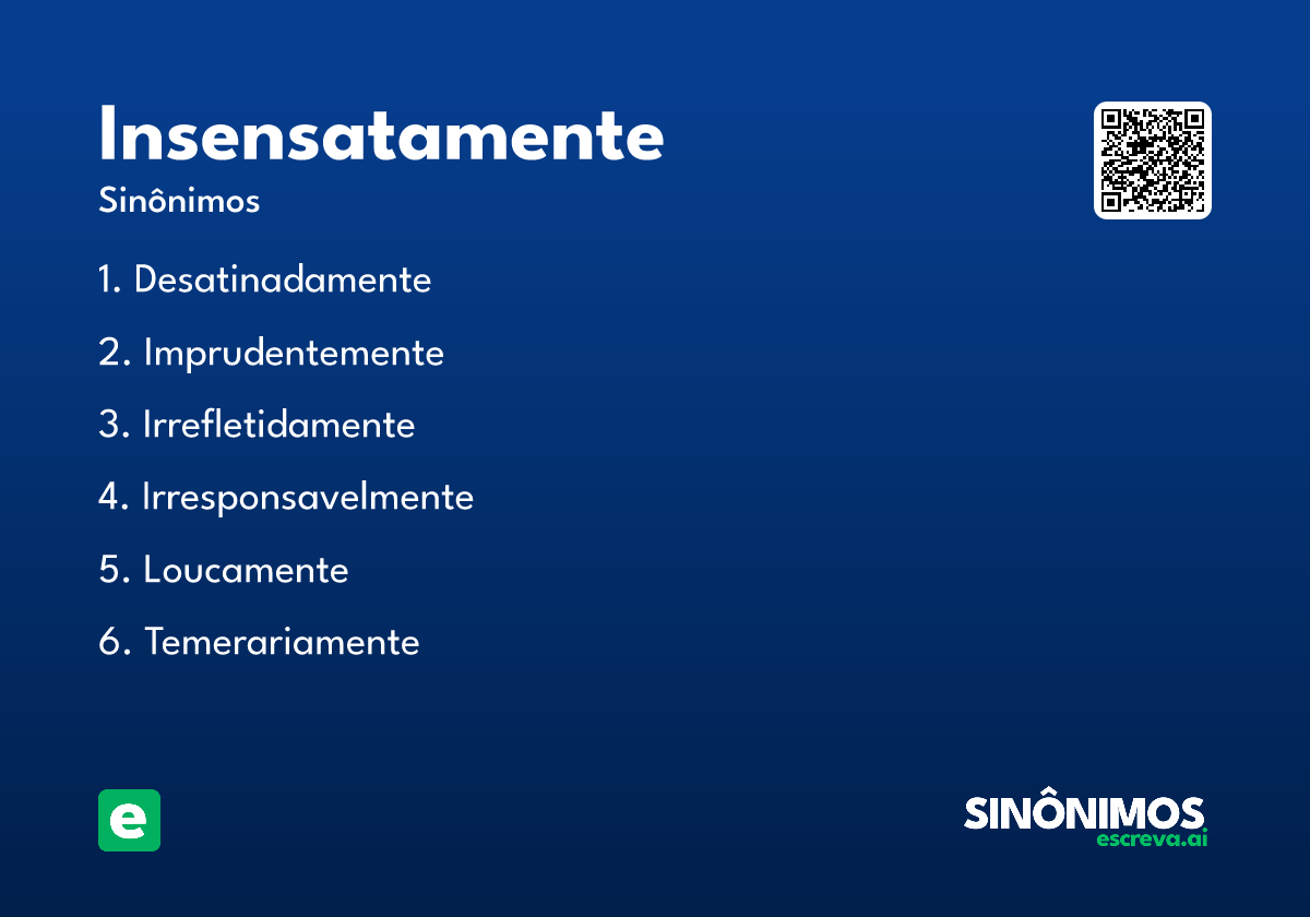 insensatamente