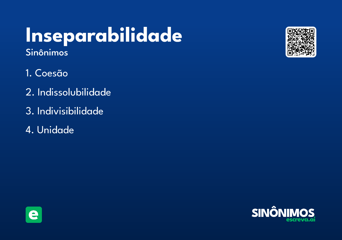 inseparabilidade