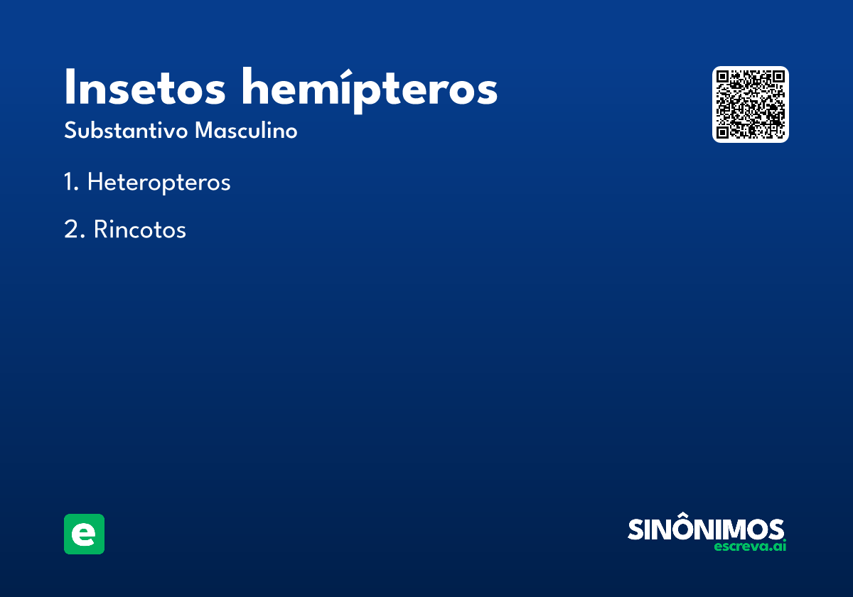 insetos hemípteros