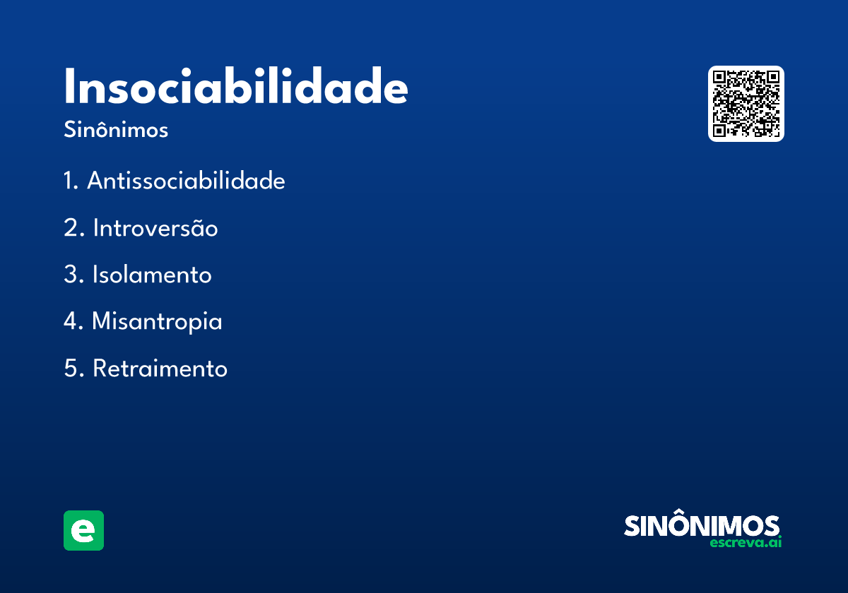 insociabilidade