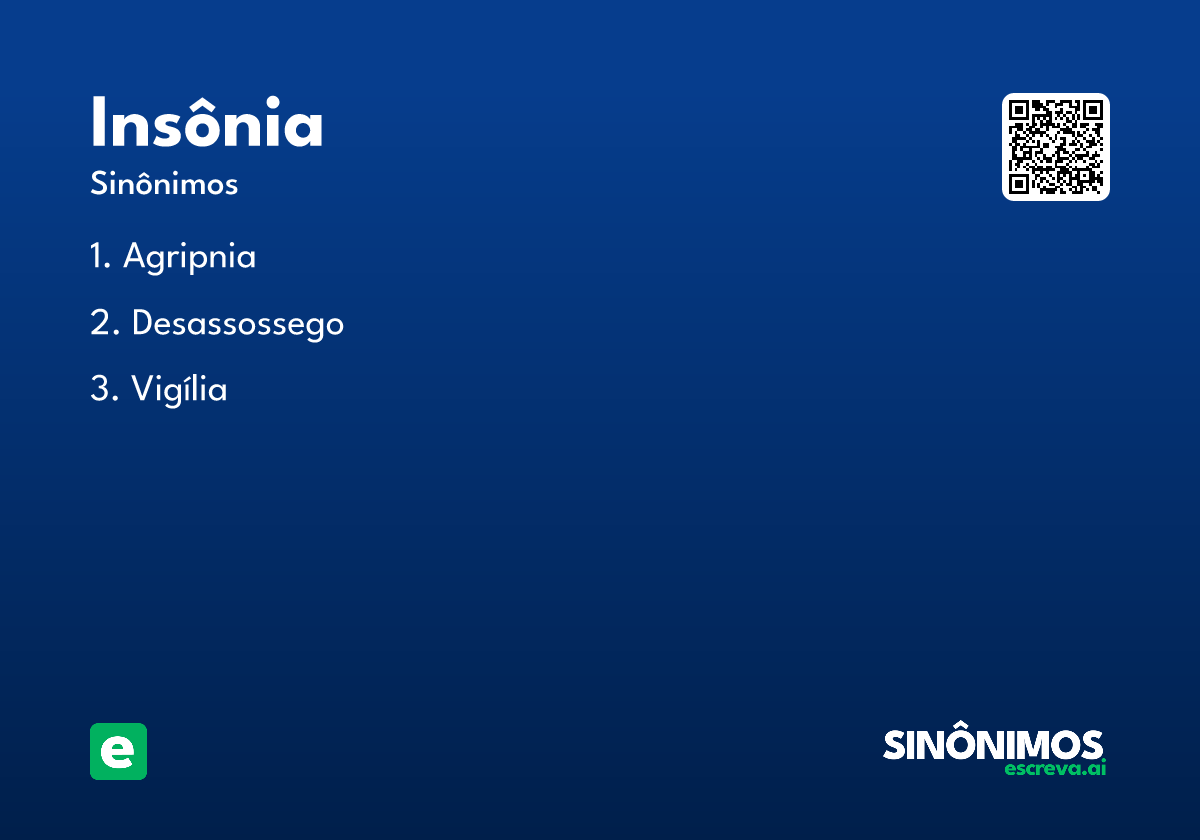 insônia