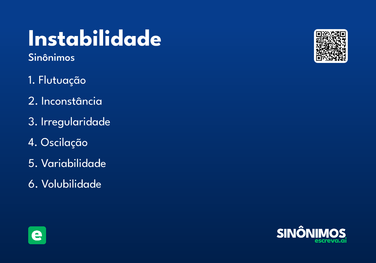 instabilidade