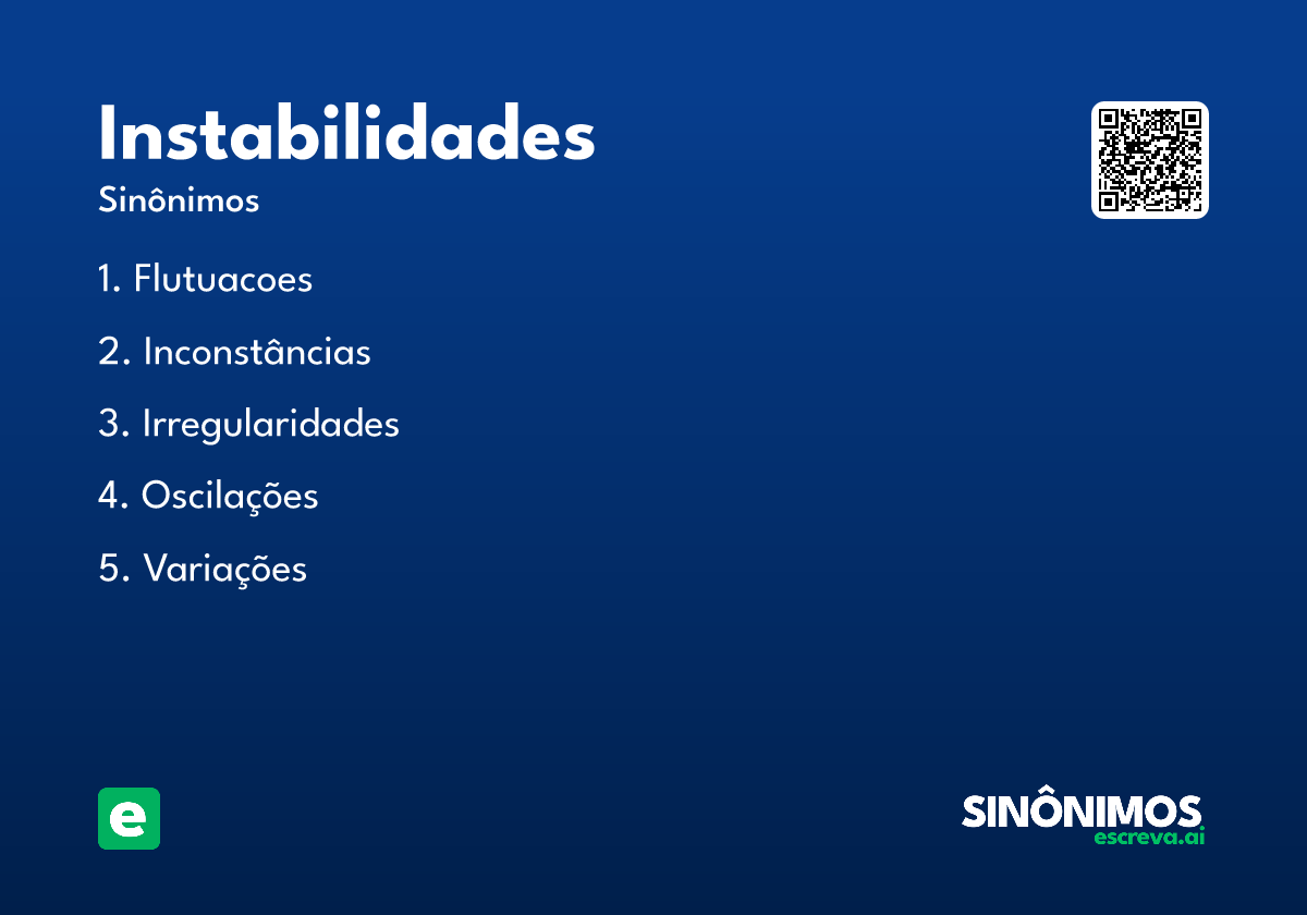 instabilidades