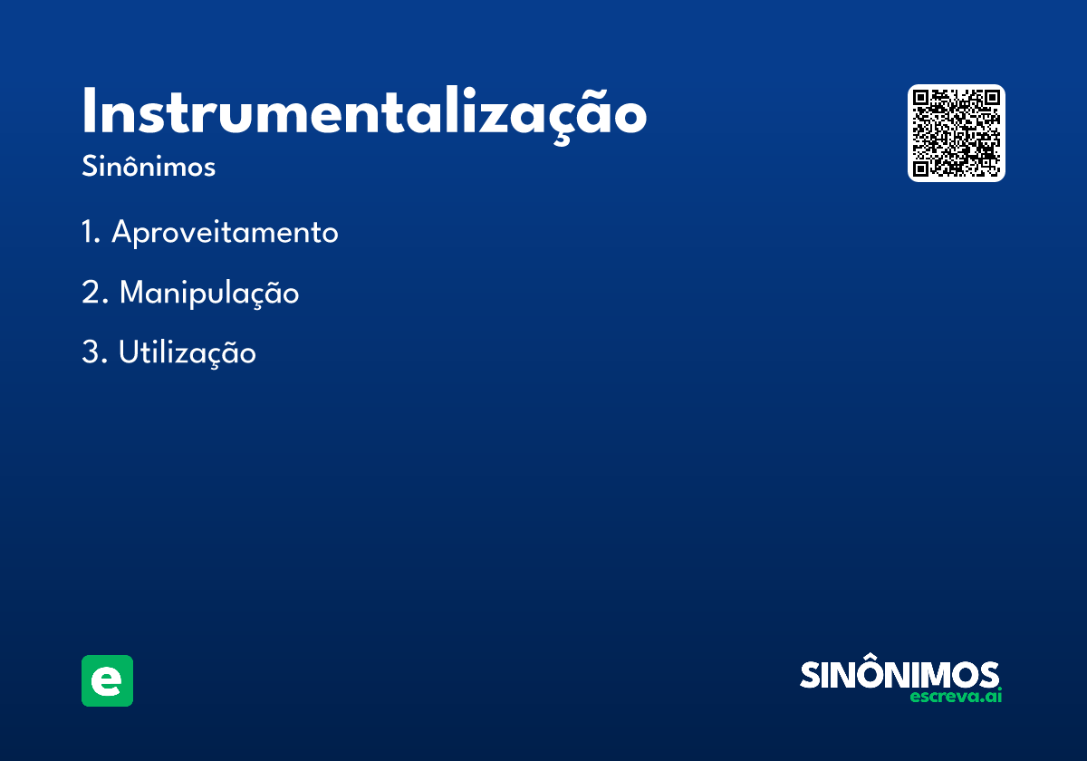 instrumentalização
