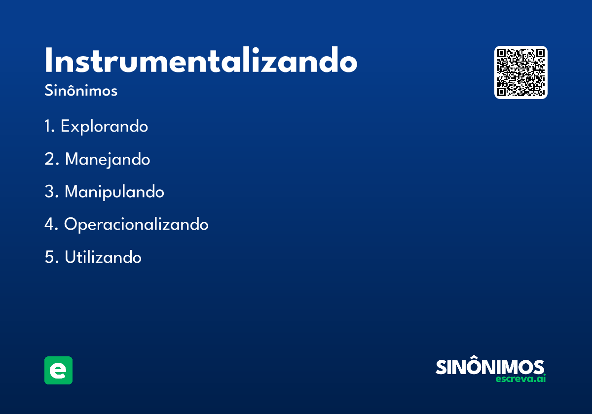 instrumentalizando
