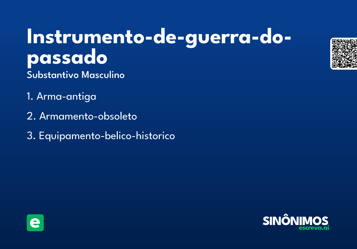 instrumento-de-guerra-do-passado