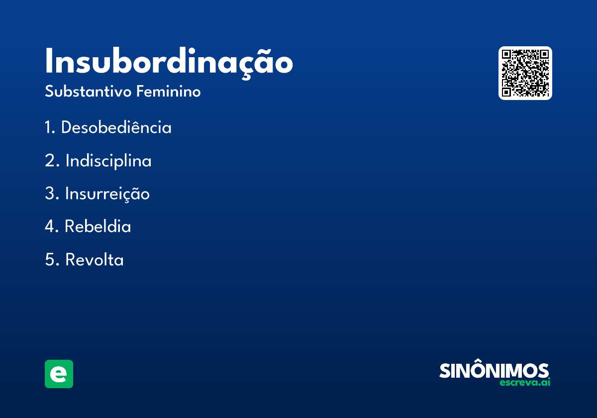 insubordinação