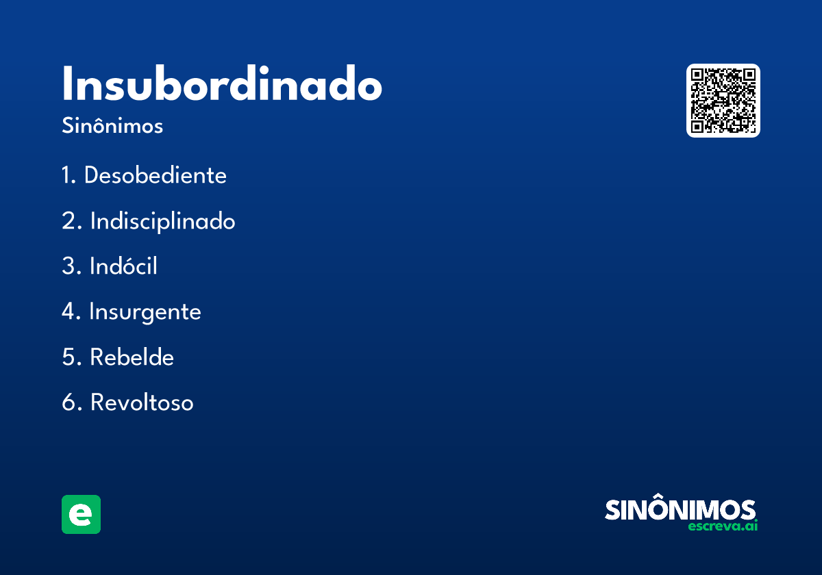 insubordinado