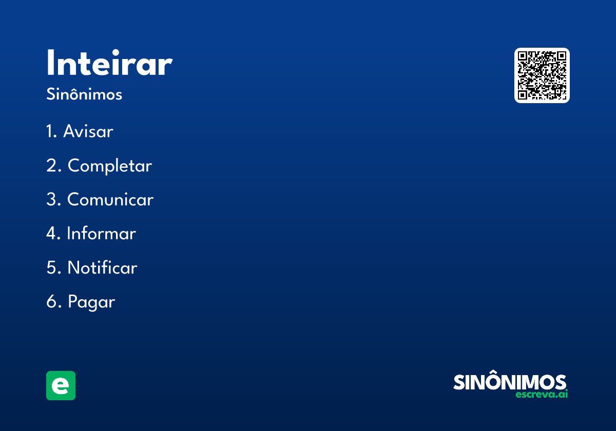 inteirar
