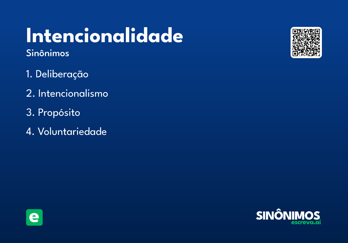 intencionalidade