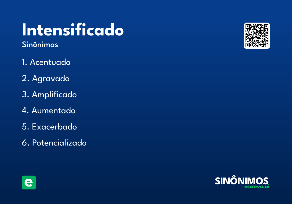 intensificado