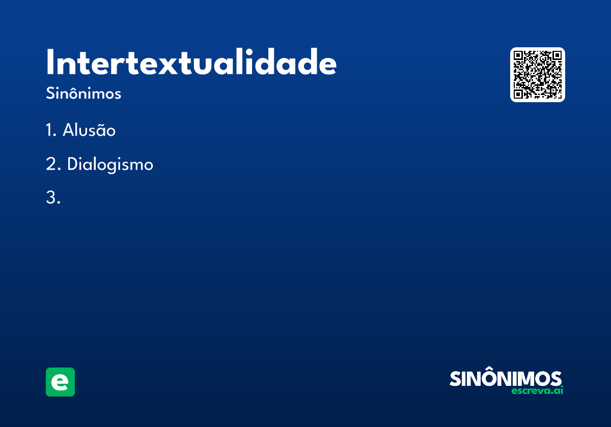 intertextualidade