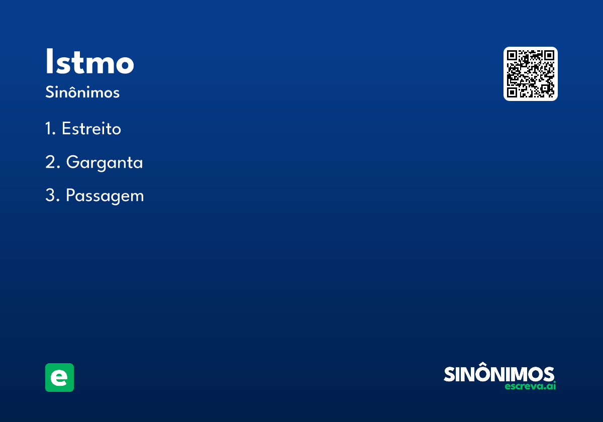 istmo