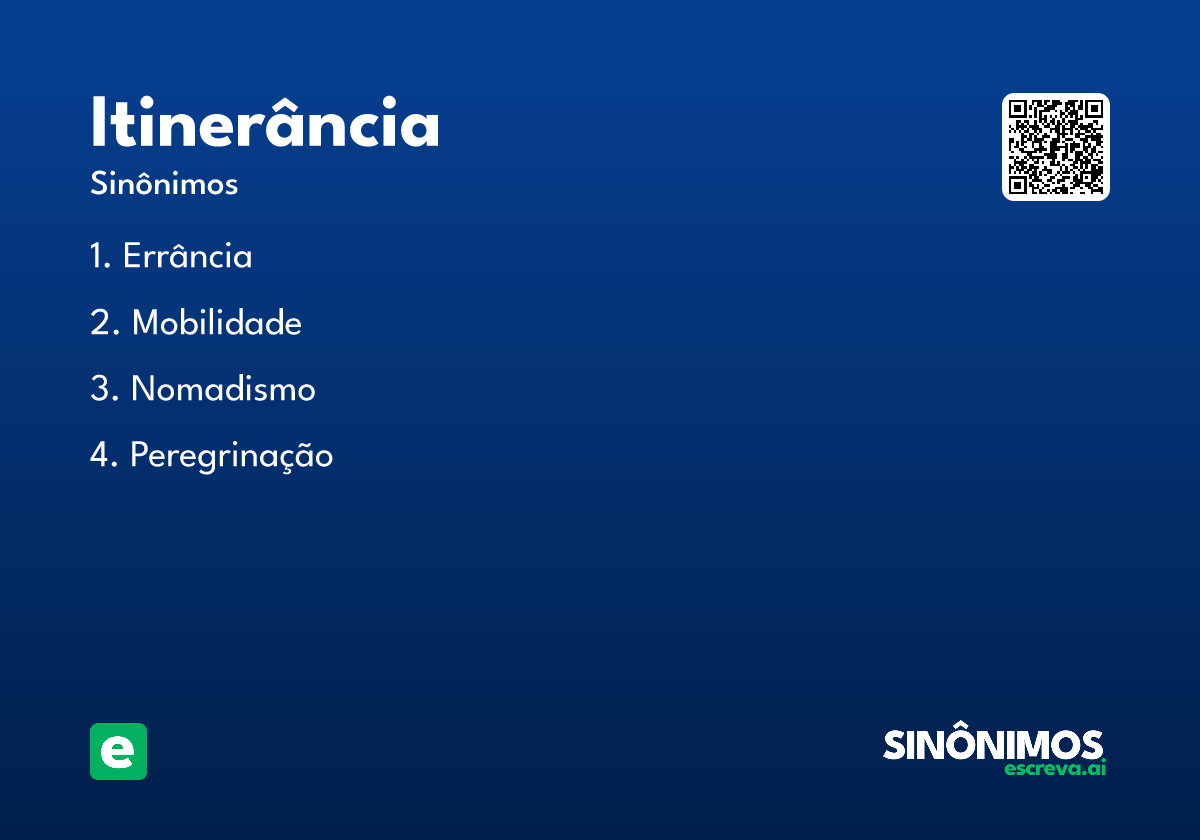 itinerância