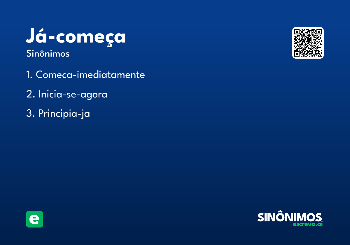 já-começa