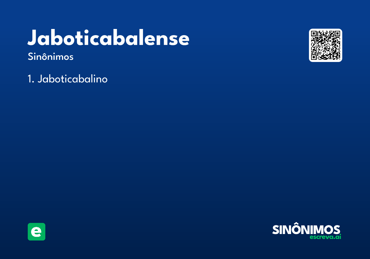 jaboticabalense