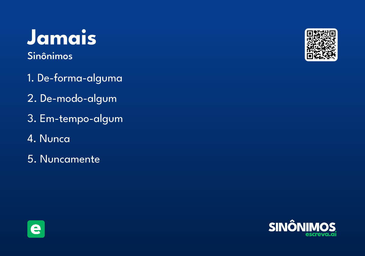 jamais