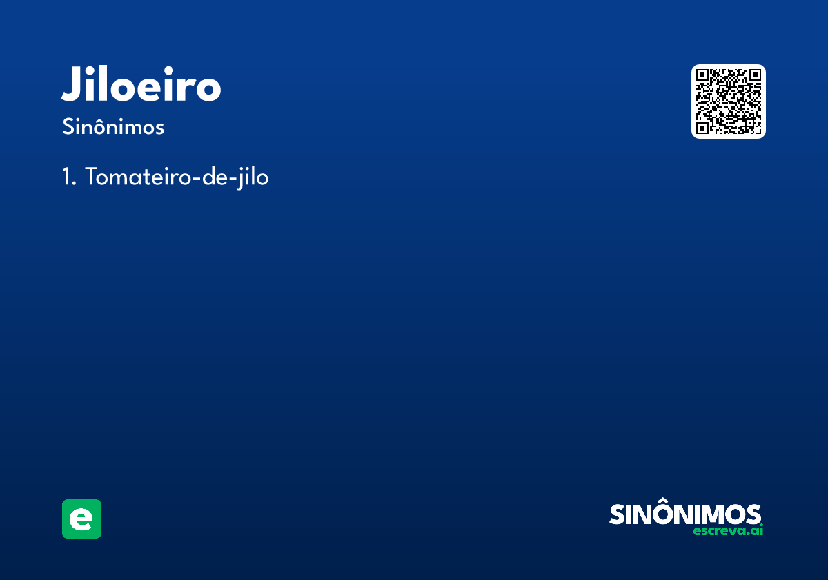 jiloeiro