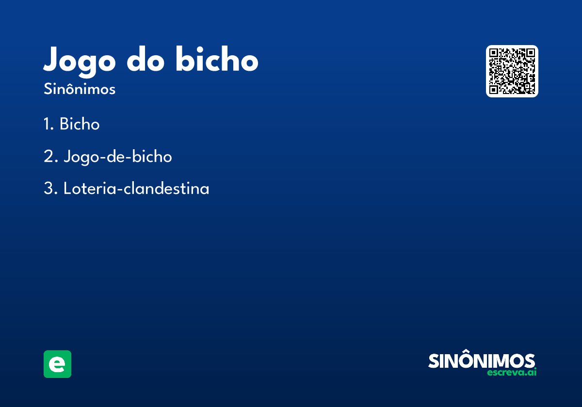 jogo do bicho