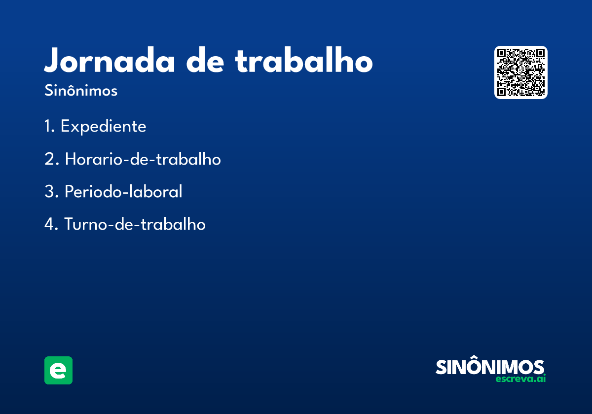 jornada de trabalho