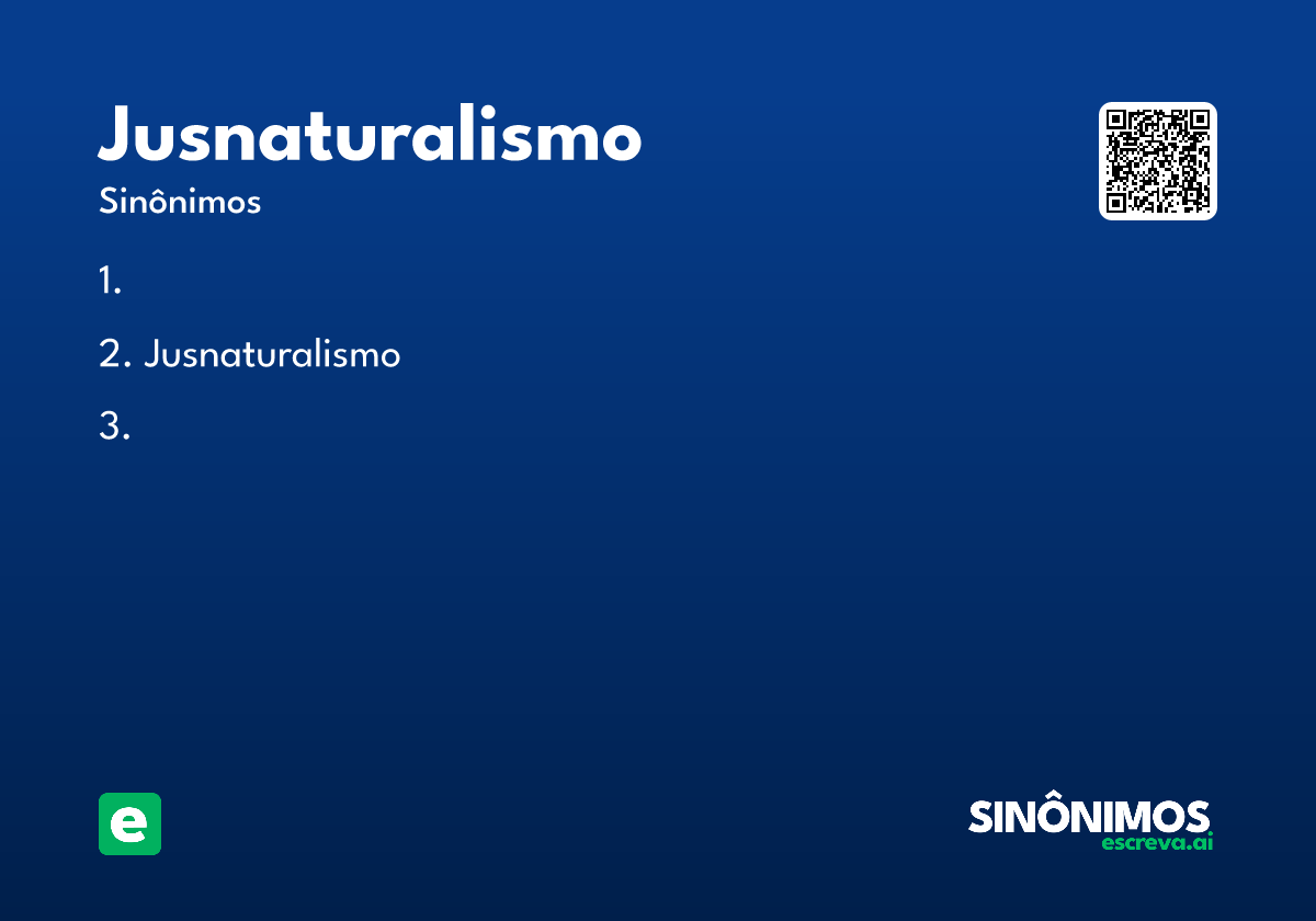 jusnaturalismo