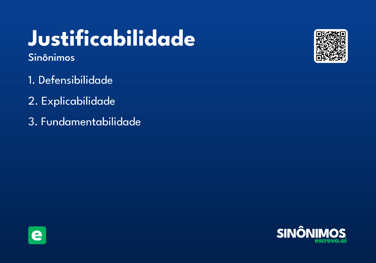 justificabilidade