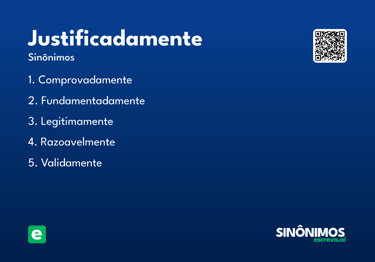 justificadamente