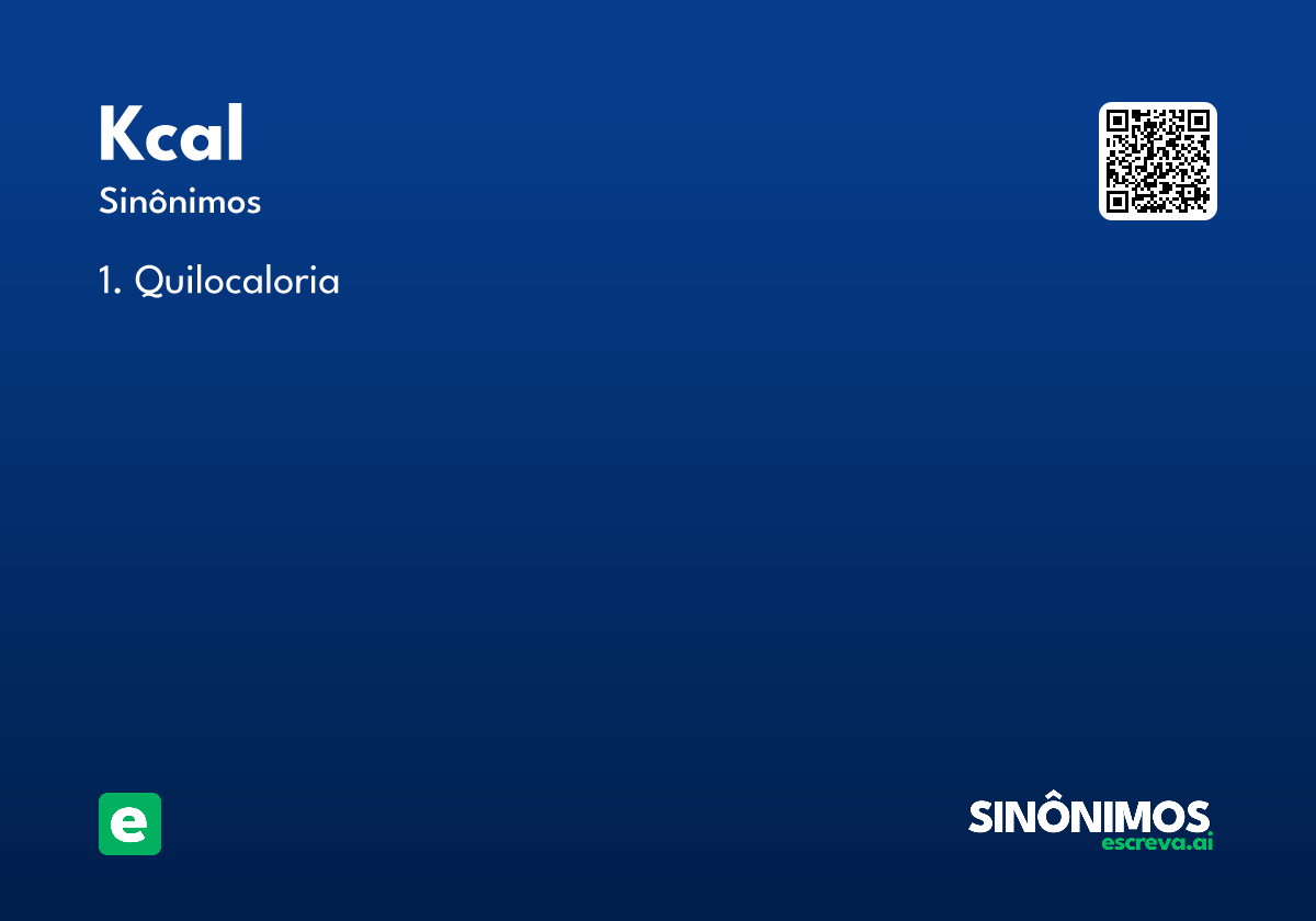 kcal