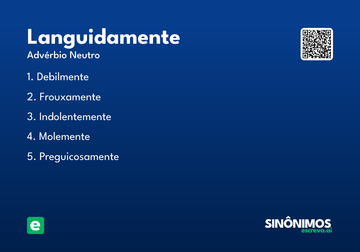 languidamente