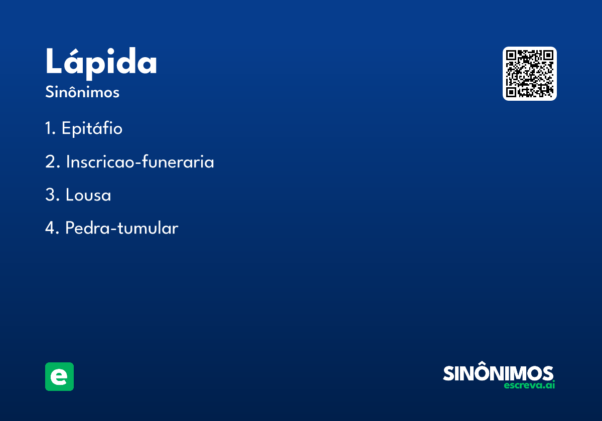 lápida