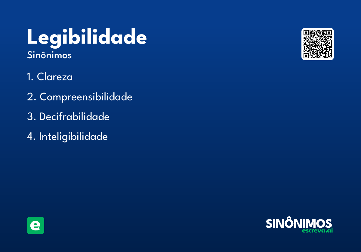 legibilidade