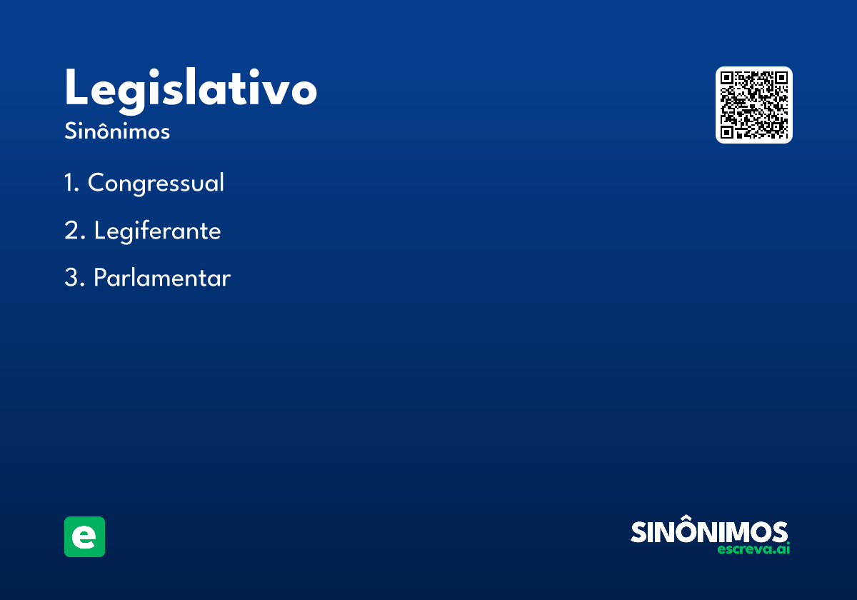 legislativo