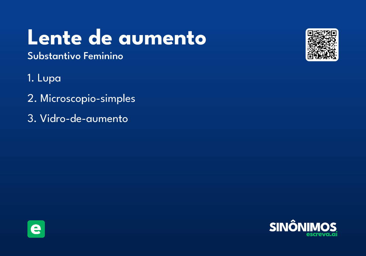 lente de aumento