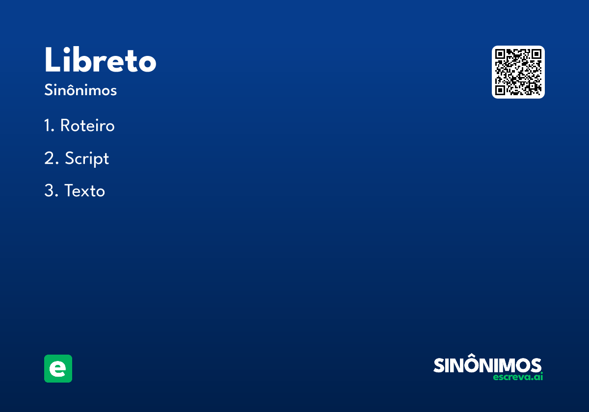 libreto