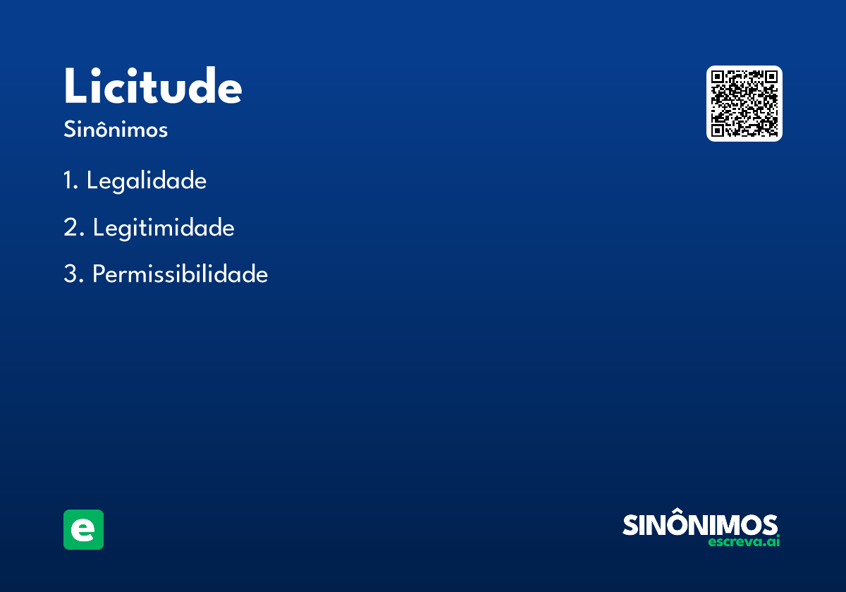 licitude