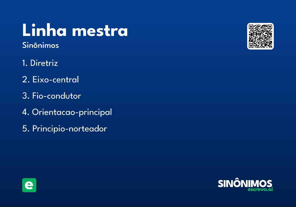 linha mestra