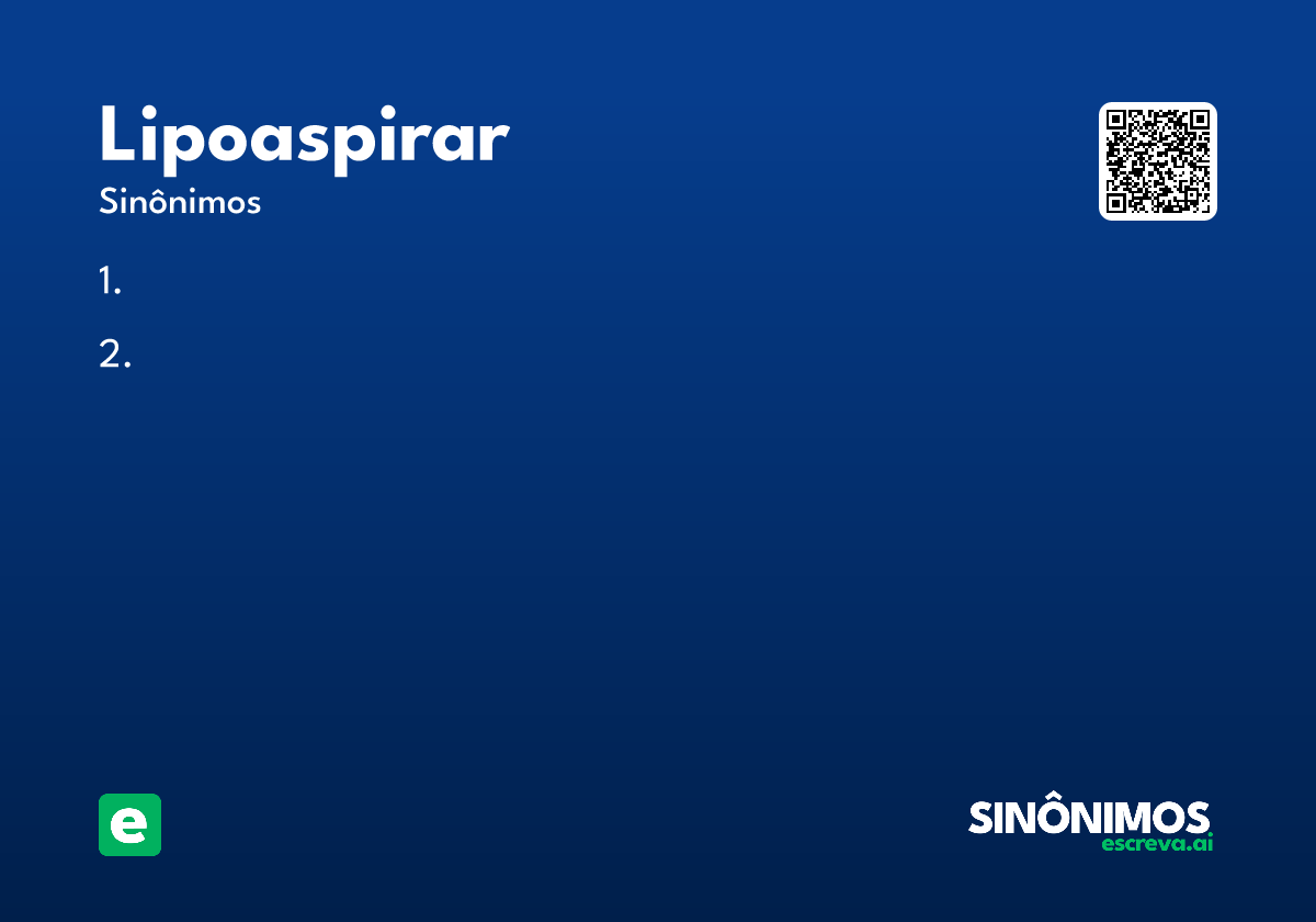 lipoaspirar