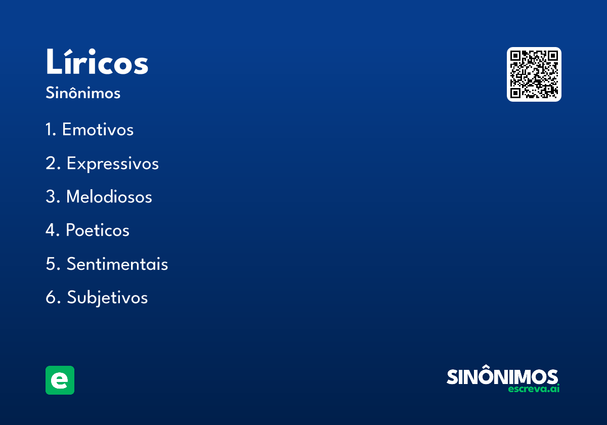 líricos