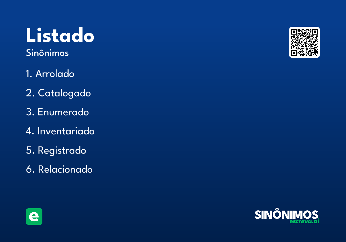 listado