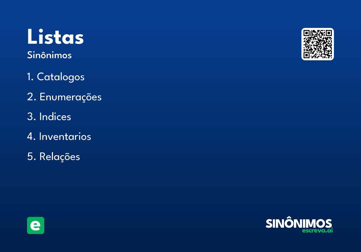 listas