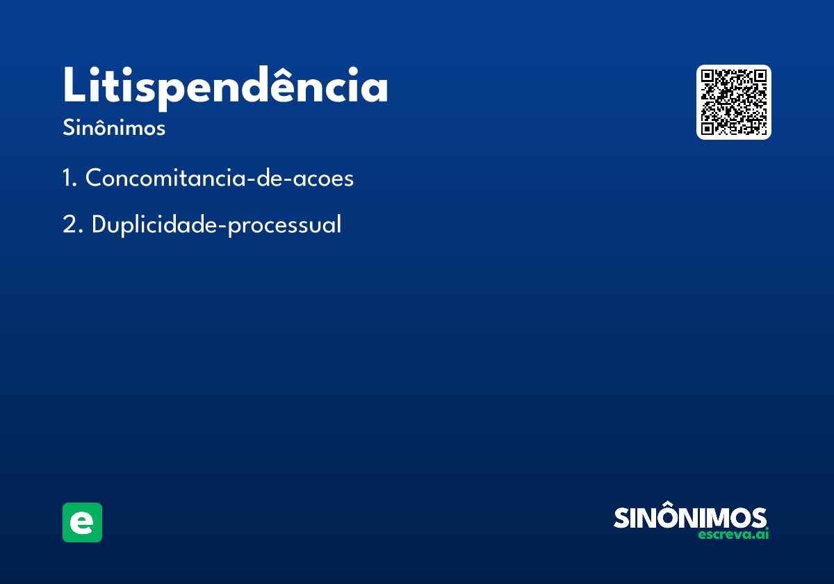 litispendência