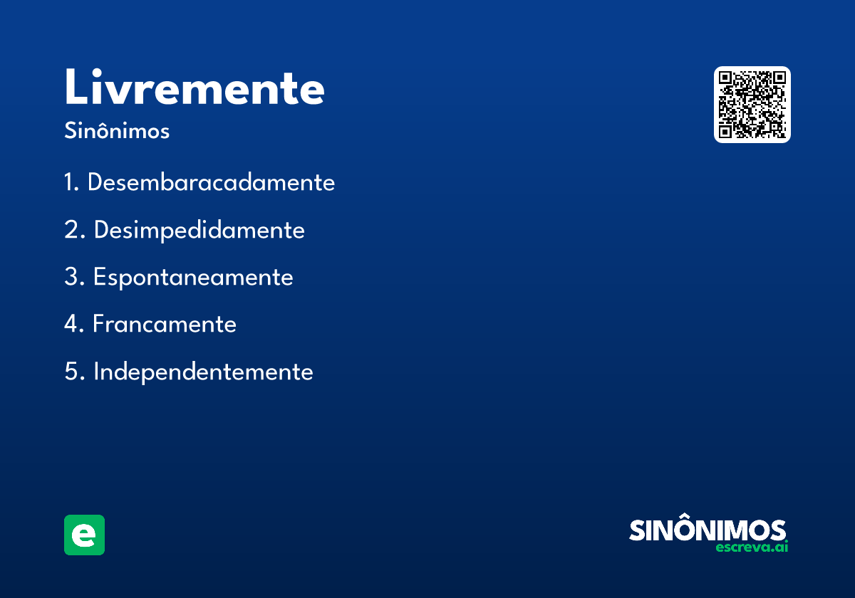 livremente