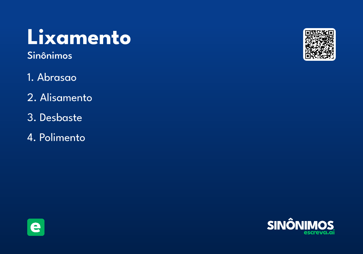lixamento