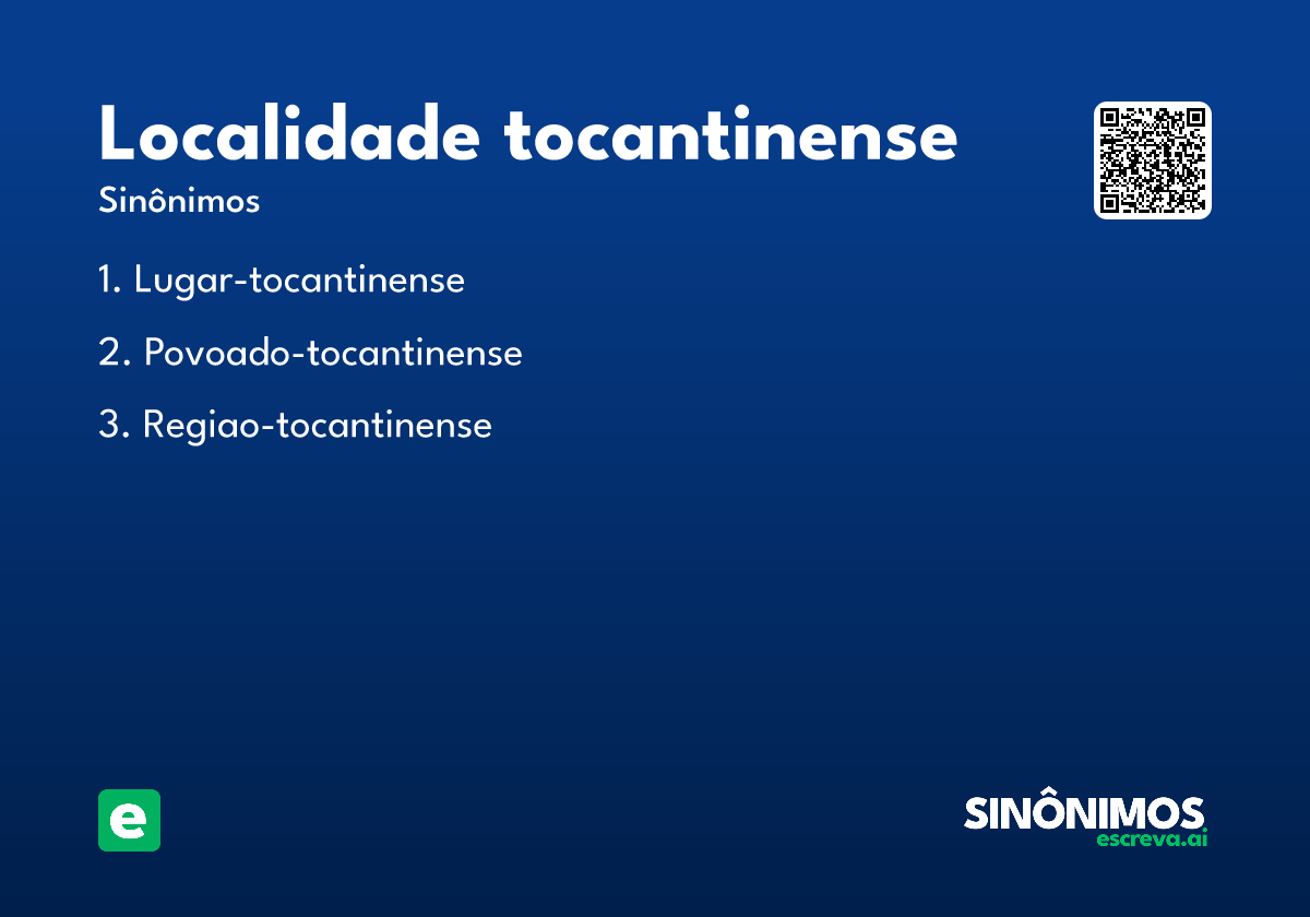 localidade tocantinense