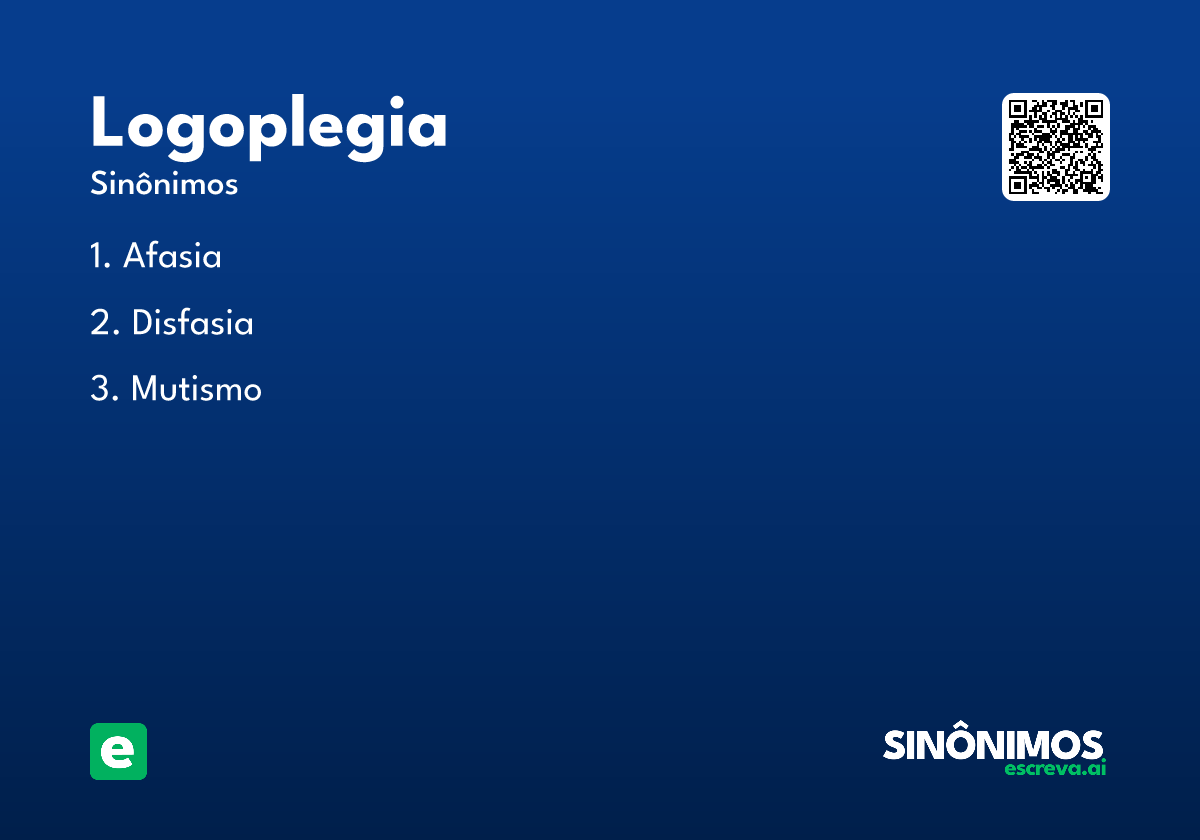 logoplegia
