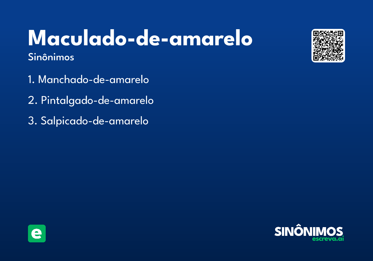 maculado-de-amarelo
